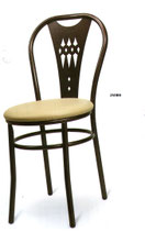 SEDIA   IN TUBOLARE  ECOPELLE -125 ZAZA