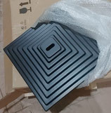 103  base in fusione di ghisaa gradini h. 72 per piano max 80x80 da ristorante, pub, birreria e tavola calda, bar