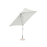 OMBRELLONE QUADRATO O RETTANGOLARE FUSTO BIANCO/ANTRACITE DIM. 2,2X2,2 - 3X2
