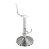 Base per sgabello con schienale acciaio cromato • Ø47cm • h.70 • SGLS450/CR