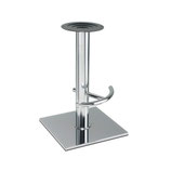 Base per sgabello acciaio cromato • 40,7×40,7cm • h.63cm • SGL400/CR