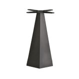 BUNNER NERO,Base a forma di cono esagonale .polyetylene