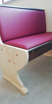2GNO 136x48 Panca imbottita da 136 cm in ecopelle