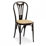 Sedia Thonet nera o verniciata legno stile Thonet cucine e sale da pranzo oppure bar, ristoranti e pizzerie..