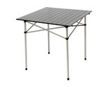 Tavolo a Tapparella In Alluminio 70x70 Per Arredo Mare Piscina Terrazza