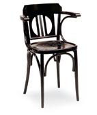 Sedie TREVISO  In Legno Per Arredamento Ristorante Bar Pizzeria Pub Stile Thonet Bistrot10035 Sedile legno / Siège bois / Wooden seat  con braccioli