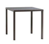 CUBE/T 70x70x75 (pag. 18) table - aluminum/durelTOP tavolo - alluminio/durelTOP