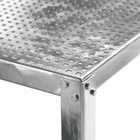 Tavolo industria geto 1350 x 700 mm zingato