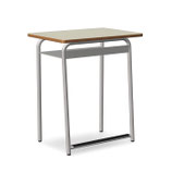 BANCO SCUOLA MONOPOSTO (Codice: 604)grigio melaminico 1