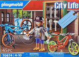 Playmobil 70674 Geschenkset  "E-Bike-Werkstatt"
