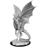 Dungeons & Dragons: Nolzur's Marvelous Unpainted Miniatures - Young Silver Dragon