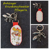 PA7-Personalisierter Schlüsselanhänger "Krankenschwester/Pflegerin"