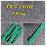 SV-012-Schlauchverstecker in grün; Durchmesser 1,5cm/Länge 120cm