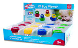 EDU Toys 12 hochwertige Becherlupen Set Betrachter Standlupe 6fache Vergrößerung Kitapaket