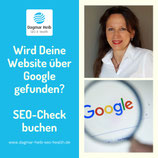 SEO-Check Website, Homepage und Webseiten