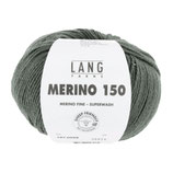 Merino 150, dunkel olive, 0098