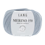 Merino 150, helles grau/blau 0123
