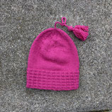 Zipfelchappe handgestrickt, pink