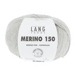 Merino 150, hellgrau mélange 0223