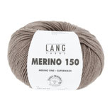 Merino 150, gräuliches hellbraun, 0196