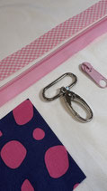 Jackenhalter mb DIY Paket rosa/Karo