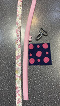 Jackenhalter mb DIY Paket rosa/Blumen