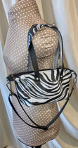 DER Shopper Mini mb Zebra/schwarz