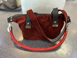 DER Shopper Micro mb Blume rot/schwarz