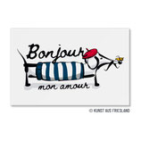 FM0662 Magnet - Bonjour Mon amour