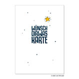 PK0726 Postkarte Wünsch dir was Karte