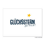 PK0794 Postkarte Glücksstern für dich!