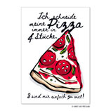 PK0690 Postkarte Pizza - 4 Stücke