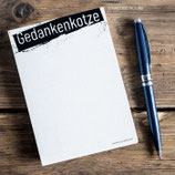 NB0004 Notizblock, DIN A6, Gedankenkotze