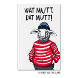 FM0778 Magnet - Wat mutt, dat mutt!