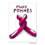 PK0860 Postkarte Pinky Pommes