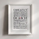 A40057 Kunstdruck, A4, Du & Ich