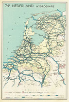 Nederland - Hydrografie, 1939
