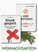 Wer beide Bücher jetzt gemeinsam bestellt, zahlt bis zum 24.12. kein Porto!
