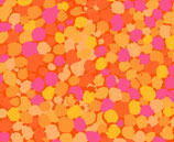 KF1028 - Kaffe Fassett Collective for Free Spirit - PWBM087.ORANGE - Reflections - Orange