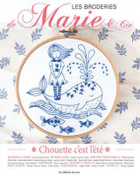 Les broderies de Marie & Cie N°15 - Chouette c'est l'été