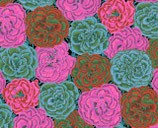 KF1034 - Philip Jacobs Kaffe Fassett Collective for Free Spirit - PWPJ133 - Picotee Carnations - Dark