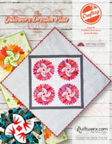 Quiltworx Dresden Plate"  (18" x 18")