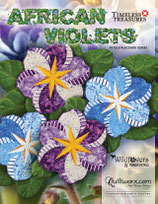 African Violets Petals Placemat Series