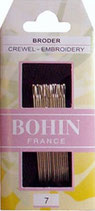 Aiguilles Bohin - Broder crewel embroidery 7