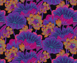KF992 - Kaffe Fassett Collective for Free Spirit - GP93.Blac - Lake Blossoms - Classic