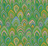 KF1009 - Kaffe Fassett Collective for Free Spirit - PWGP207.GREEN - Marble Scallops - Green