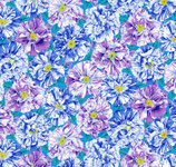 KF1120 - Philip Jacobs For The Kaffe Fassett Collective for Free Spirit- PWPJ061 - Bouffant - Blue