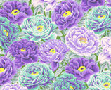 KF1038 - Philip Jacobs Kaffe Fassett Collective for Free Spirit - PPWPJ136 - Tibetan Poeny - BLUE