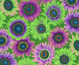 KF1027 - Kaffe Fassett - Philip Jacobs for the Kaffe Fassett Collective - PWPJ111.GREEN - Stash - Van Gogh - Green