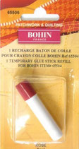 Recharge pour crayon colle temporaire spécial tissus (rose)